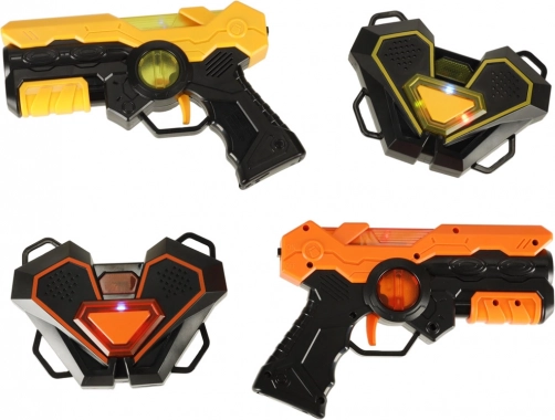 Laser tag set voor 2 spelers – 2 pistolen en 2 interactieve targets