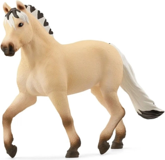 Figuur van een Noorse fjordenmerrie