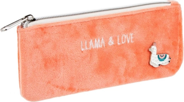 Pluchen etui lama - 1 stuk
