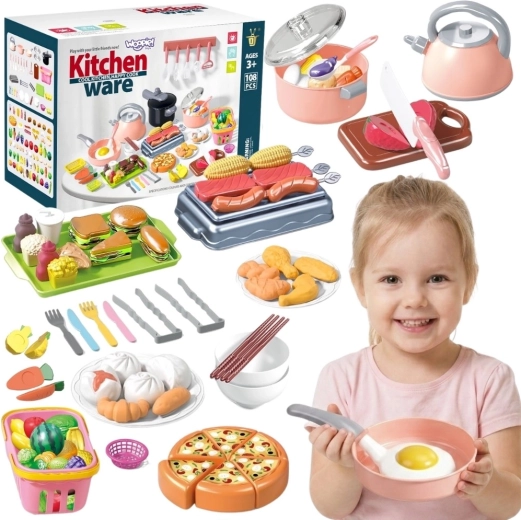 Woopie keukenset om te koken voor kinderen 108 delen