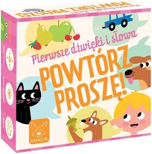Herhaal alsjeblieft! eerste geluiden en woorden – educatief spel