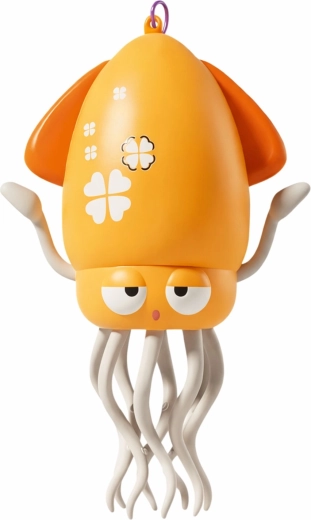 Interactieve dansende octopus met licht- en geluidseffecten - 1 stuk