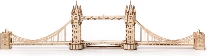 Gedetailleerd model van de Londense Tower Bridge