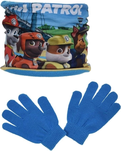 Colsjaal en handschoenen Paw Patrol