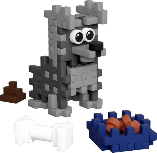 Bouw een schattige schnauzer met accessoires