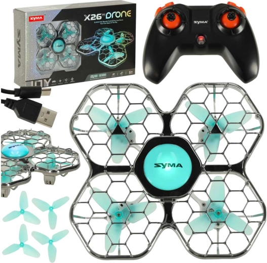 RC-drone Syma X26PRO 2,4 GHz Wi‑Fi zwart