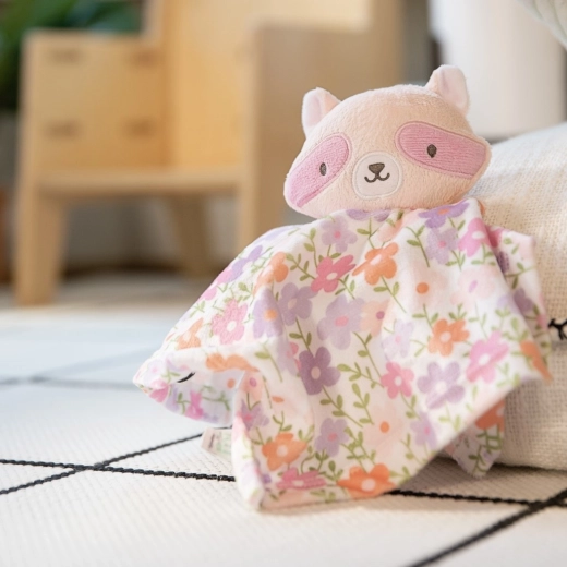 Schattig design met wasbeer Deni