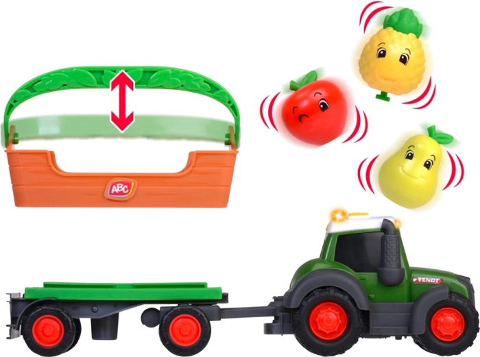 Afneembare aanhanger met mandje