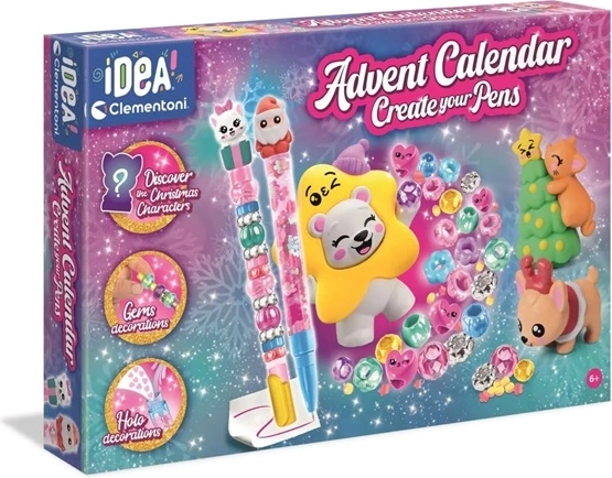 Clementoni Art & Ideas creatieve adventskalender - 1 stuk