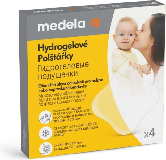 Hydrogel tepelkussentjes MEDELA 4 stuks