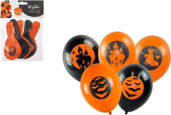 Ballon met Halloween-opdruk - 1 stuk