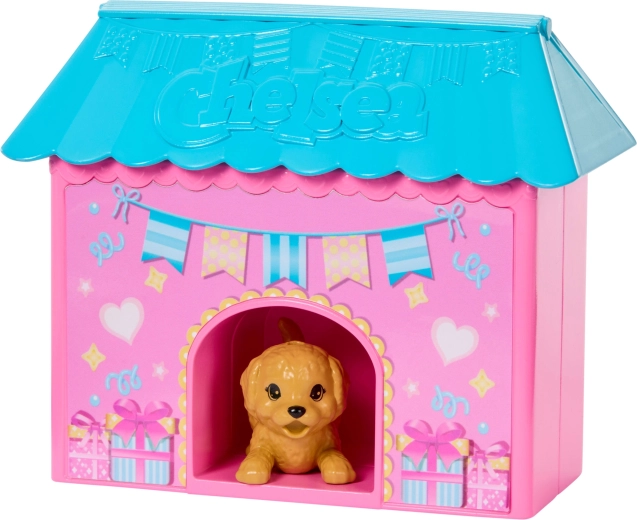 Hondenhok dat verandert in een feestkraampje