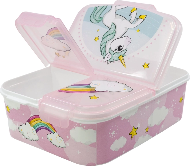 Vrolijk Unicorn-motief