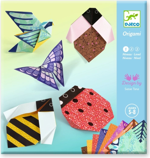 Djeco origami in de tuin - 1 stuk