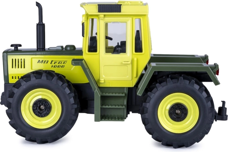 Realistische afwerking van de tractor