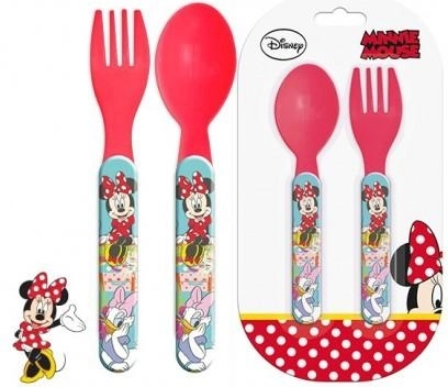 Plastic bestek Minnie - 1 stuk