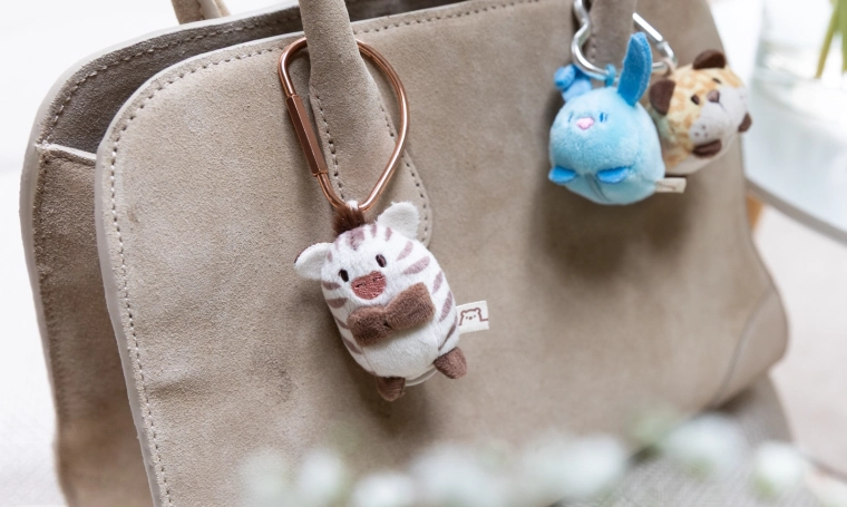 Stijlvol accessoire voor tas, sleutels en outfit