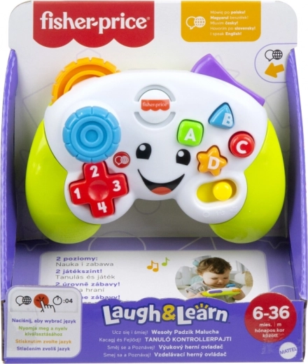 Vrolijke spelcontroller voor kinderen van Fisher-Price