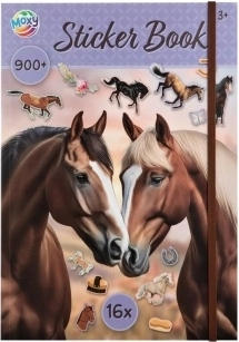 Paardenstickers – stickerboek met 16 vellen
