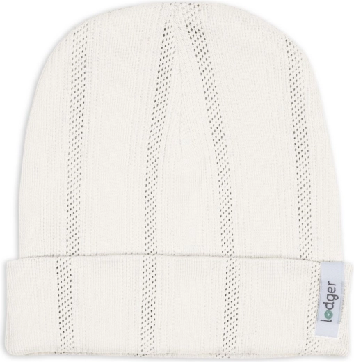 Lodger baby muts pointelle cream 0–6 maanden