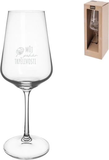 Wijnglas „Mijn kelk van geduld” 0,45 l