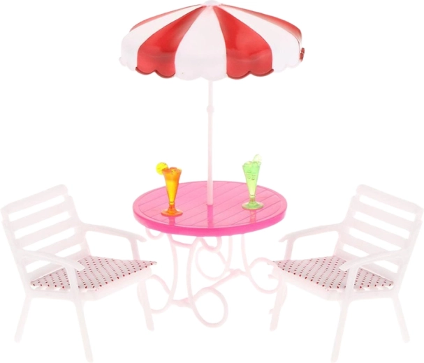 Relaxzone met parasol