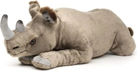 Pluchen neushoorn 40 cm milieuvriendelijk