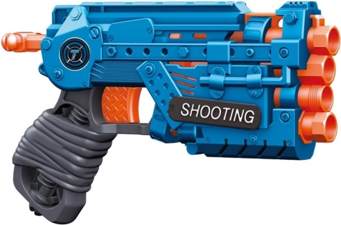 Blaster Turbo mini + 6 stuks munitie