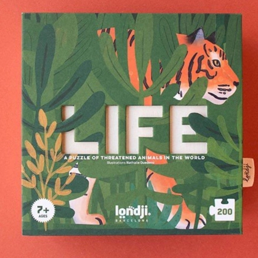 Puzzel Bedreigde dieren 200 stuks