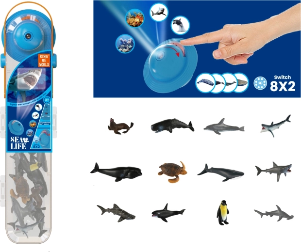 PLEJO zeedieren met projector