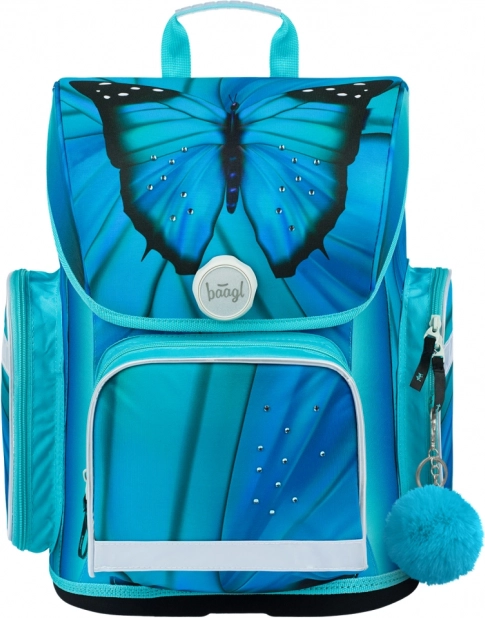 Školní aktovka BAAGL Ergo Butterfly