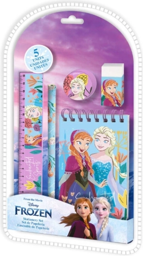 Schoolset schrijfwaren Frozen (IJskoninginnen) 5 stuks