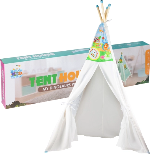 Kinder teepee tent met olifantje