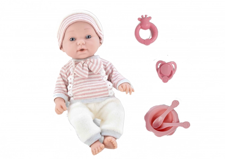 Baby met accessoires 30 cm