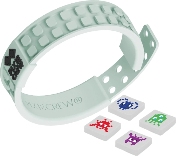 Pixie Crew Space Invaders lichtgevende creatieve armband