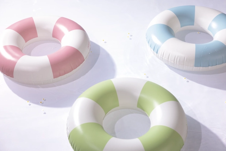 Stijlvolle pastelstrepen voor betere zichtbaarheid