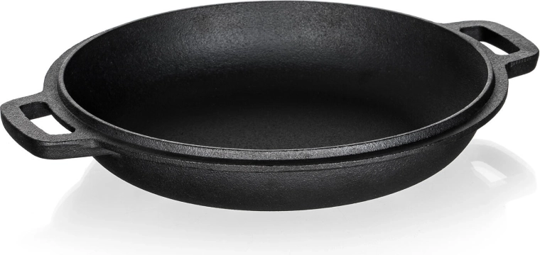 Deksel als pan of ovenschaal