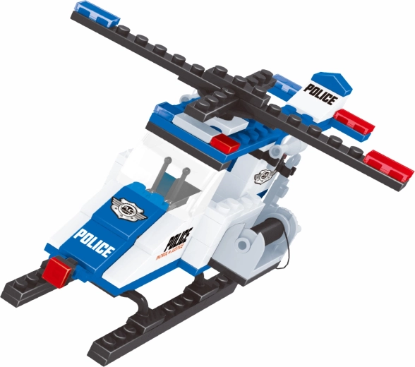 Luchtsteun met helikopter