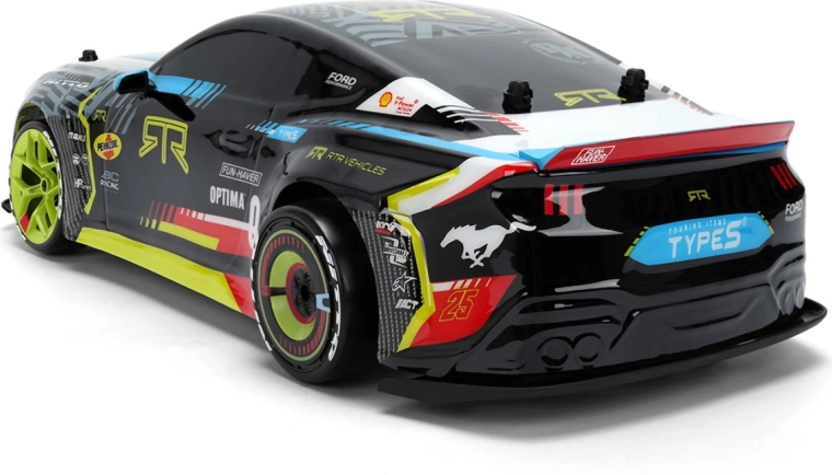 Groot Ford Mustang RTR-model in schaal 1:10
