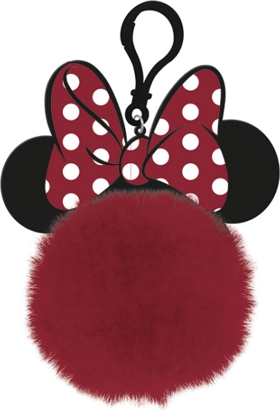 Pompon Sleutelhanger Minnie