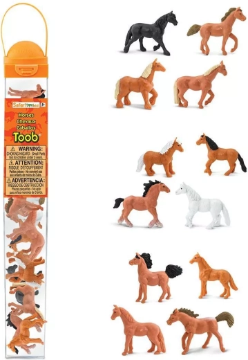 Safari Ltd. Toobs paardenfiguren - 12 stuks