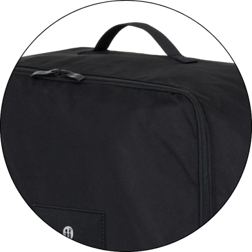 Snelle toegang dankzij rits over de volledige lengte