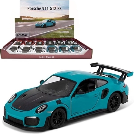 Metalen model Porsche 911 GT2 RS met pull-backfunctie - 1 stuk