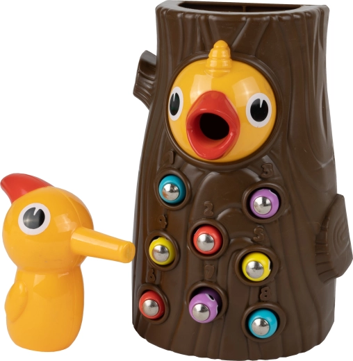 Magnetisch behendigheidsspel Specht en wormpjes