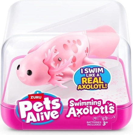 Schattig design geïnspireerd op een echte axolotl