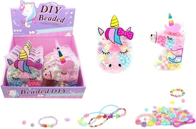 Unicorn-kralen – sieradenmaakset in eenhoornbox