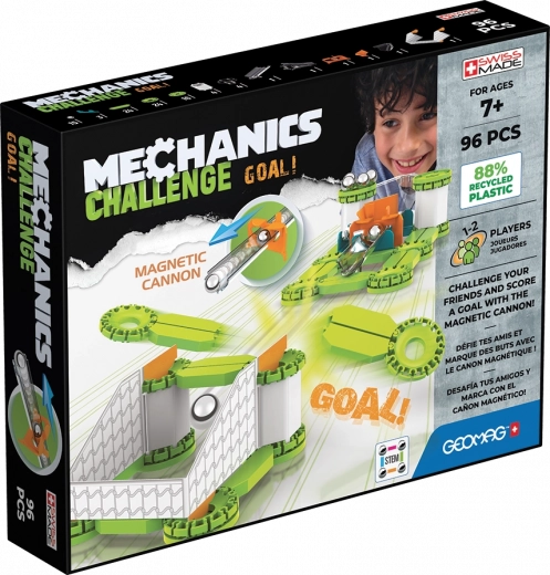 Magnetische bouwset GEOMAG Mechanics Challenge 96 stukjes