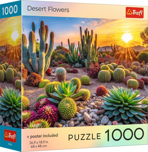 Trefl puzzel Planten in de woestijn 1000 stukjes