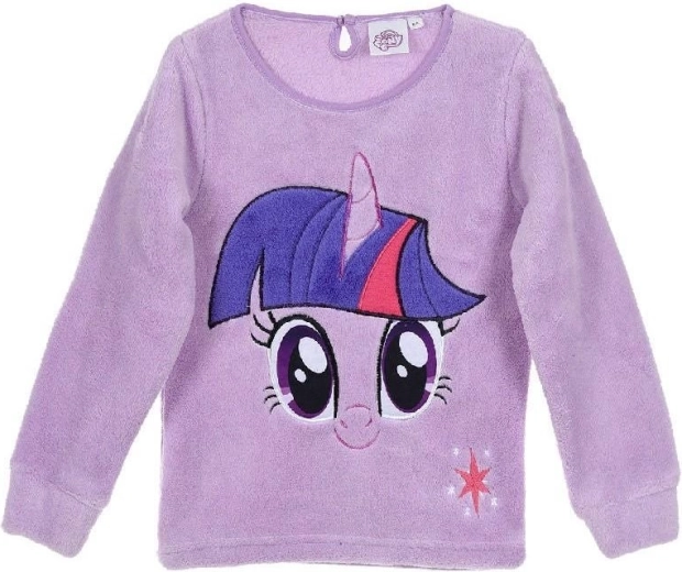 Paarse fleecehoodie My Little Pony