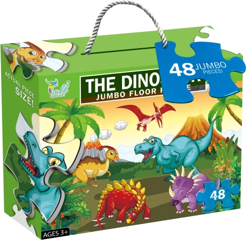 Vloerpuzzel Dinosauriërs maxi